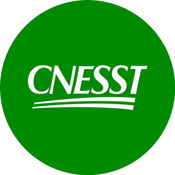 Version circulaire du logo CNESST