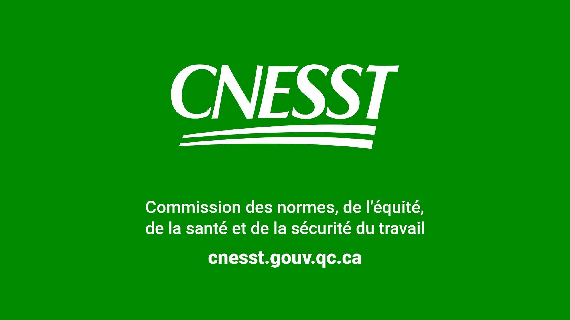 Extro avec logo sur fond vert